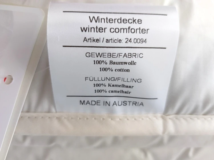 koldra camel dream comforter sklad