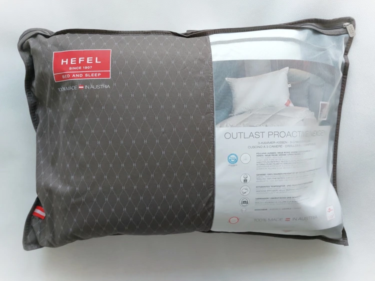 poduszka trzykomorowa outlast proactive nexgen hefel medium opakowanie