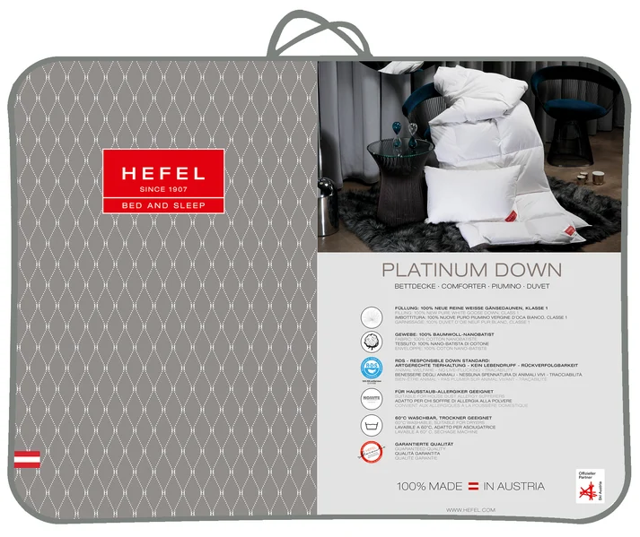 HEFEL Platinum Down opakowanie