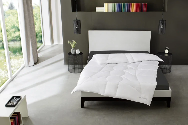 Kołdra biała wełna alpaka Alegra